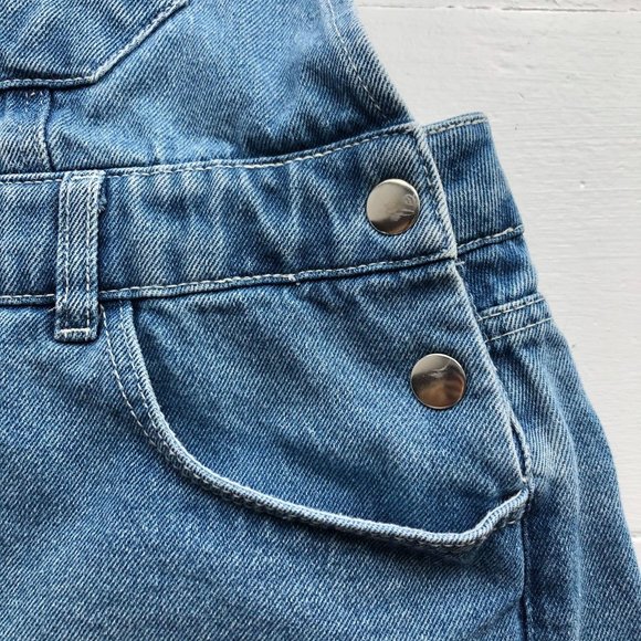 Zara denim overall shorts - Picture 2 of 5